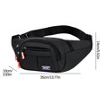thumbnail image 2 of Marryso Waist Bag Men's Large-capacity-body Bag Retro Sports Chest Bag, 2 of 8