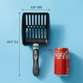 thumbnail image 7 of Cat Litter Scoop with Hooks, Heavy Duty Metal Litter Scoop, Stainless Steel Scoop for Cats, Black, 7 of 7