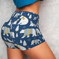 thumbnail image 4 of Fotbe cute winter bear Shorts Sin Costuras – Shorts Deportivos de Cintura Alta para Mujer, Elásticos para Gimnasio, Yoga, Running o Ciclismo-Medium, 4 of 8
