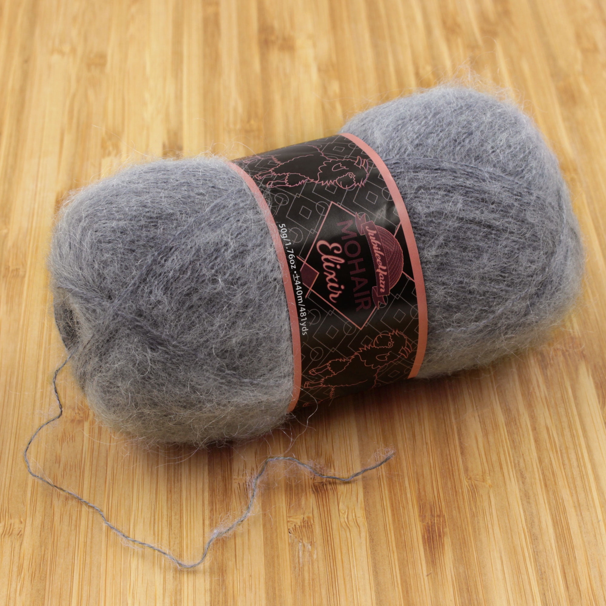 JubileeYarn Mohair Elixir Yarn - 50g/Skein Baby Wool Blend - Vesper - 2 Skeins