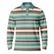 thumbnail image 5 of Seeotter Mens Fashion Long Sleeve Shirts Casual Golf Shirts Color Block Cotton Top, 5 of 7