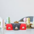 thumbnail image 2 of Tunnel de Train en Plastique Rouge pour Enfants avec Détails Réalistes et Design Durable 4.5 Pouces, 2 of 8