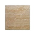 thumbnail image 2 of Silkroad Exclusive Traditional Travertine Bathroom Vanity- Double Sink - 72 in. Wide, 2 of 7