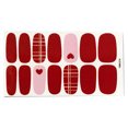 thumbnail image 2 of Qarigey Pegatinas para decoración de uñas, envolturas autoadhesivas para uñas con correa, pegamento, puntas de tira de esmalte, decoración Juegos de manicura YMX219, 2 of 6
