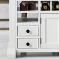 thumbnail image 3 of Pemberly Row Contemporary Island Counter Height Table with 8 chairs, 3 of 12