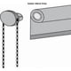 thumbnail image 4 of By Roller Blind Spares 25mm Stronger Metal Roller Blind Fittings With Roller Blind Metal Cord Brackets Clutch Pin End Window Blind Accessories For Fi, 4 of 4