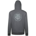 thumbnail image 3 of Men's Levelwear Gray Minnesota Twins Podium Valiant Hoodie, 3 of 3