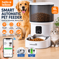 thumbnail image 2 of Hi Leibo Automatic Pet Feeder with Camera, WiFi Smart Cat and Dog Feeder, APP Remote Feeding, Two-Way Audio, Programmable Portion Control, Stainless Steel Bowl, 2 of 4