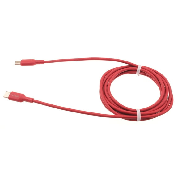 For OnePlus 11/OnePlus 12/12R - Red 6ft Long Cable USB-C to Type-C PD Fast Charger Cord Power Wire Sync