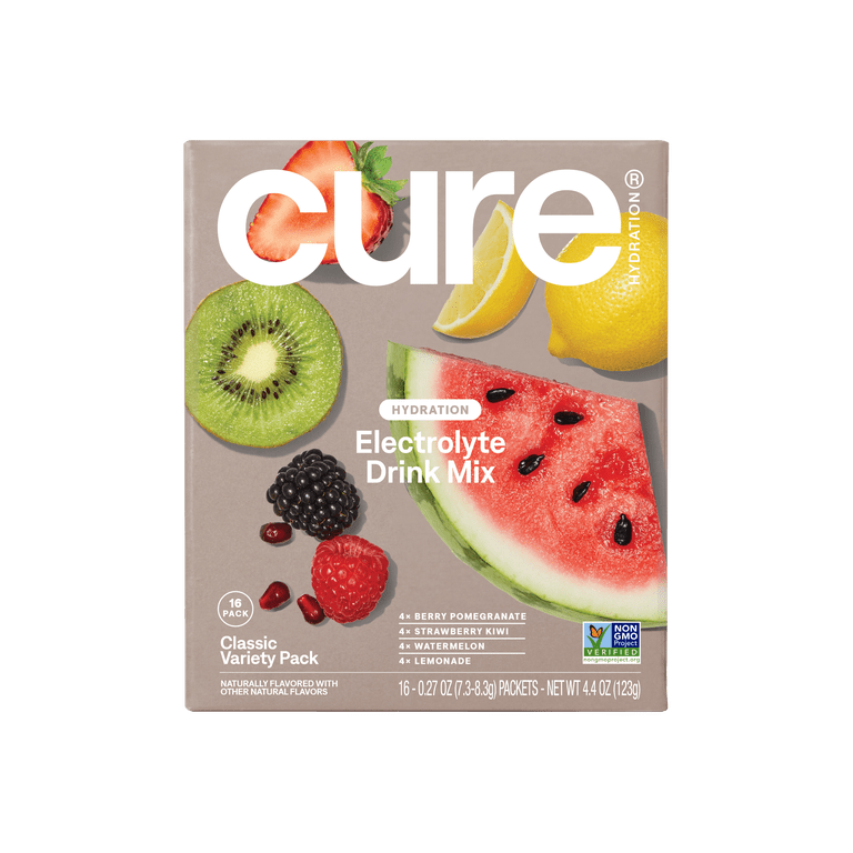 Cure Hydration Variety Pack Electrolyte Drink Mix, 16 Count photo 1