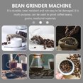 thumbnail image 5 of 1 Pce Machine à Moudre les Grains de Café Moulin à Café Manuel, 5 of 5