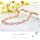 thumbnail image 3 of Lujoso Brazalete Fino Chapado en Oro Rosa con 5 Circonitas Cúbicas Brillantes TUNC Sencillez, 3 of 4