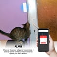thumbnail image 4 of Sensor de Puerta y Ventana con Wifi Tuya, Detector de Puerta Inalámbrico para Casa Inteligente, de Alarma de Apertura y de Puerta., 4 of 5