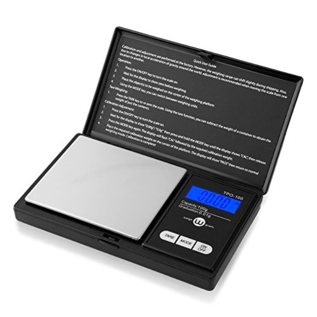 1000g/0.1g Pocket Jewelry Gold Coin LCD Digital Scale Silver Precise Measuring 