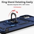 thumbnail image 3 of Estuche GANGXUN para Samsung Galaxy A05, soporte giratorio 360°, estilo mecánico y magnético, 3 of 5