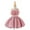 E056-Pink, variant on hengsof Floral 3D Applique Two Piece Party Dress for Girls, Tiered Tulle Birthday Celebration Gown, Matching Top and Skirt Set for Special Events, Size Toddler to Little Girl
