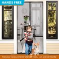 Screen Door, HandsFree Net Mesh Screen Door Keep Mosquito Fly