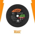 thumbnail image 2 of Disco Para Corte De Metal Tipo 41 Diámetro 14 Truper Truper ABT-742, 2 of 4