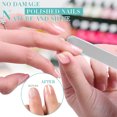 thumbnail image 3 of Set de 3 limas de uñas de vidrio - Set de regalo hecho a mano - Lima de uñas lavable de doble cara - Lima de uñas de cristal para uñas naturales, 3 of 6