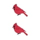 thumbnail image 3 of Kearding Pájaro cardenal rojo exquisito estilo Simple diseño de escena DIY pájaros en forma de decoración de Navidad accesorios de adorno de 1 PC 2Conjunto, 3 of 6