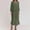 Army Green, variant on DuoJiaJ Womens Casual Dress, Crew Neck Ruffled Long Sleeve Dresses Green S-5XL