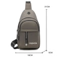 thumbnail image 3 of JFHHQ Lightweight Versatile Backpack for Business Travel and Outdoor Sports Activities with Hand Carry Shoulder Strap One Size Grey, 3 of 5