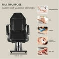 thumbnail image 7 of Hydraulic Tattoo Chair, Lash Bed for Eyelash Extensions,Multi-Purpose 3-Section Esthetician Bed Facial Chair,360 Swivel Adjustable Beauty Salon Spa Bed, 7 of 7