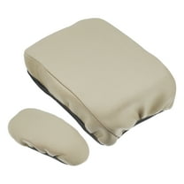 Unique Bargains 1 Set Car Armrest Box Cover Protector Neoprene Fabric for Lexus RX350 2017-2021 Brown