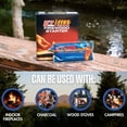 thumbnail image 4 of Encendedor EZ FIRE FIRESTARTER, paquete de 25 gel impermeable, 4 of 6