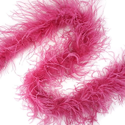 Ostrich Boas Solid Colors in Your Choice of Colors ZUCKER Feathers TWOPLY