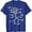 Blue, variant on Mens Short Sleeve Graphic Tee Shirt Humorous Printed Crew Neck Print Breathable Casual Funny Saily Wear T-Shirts
