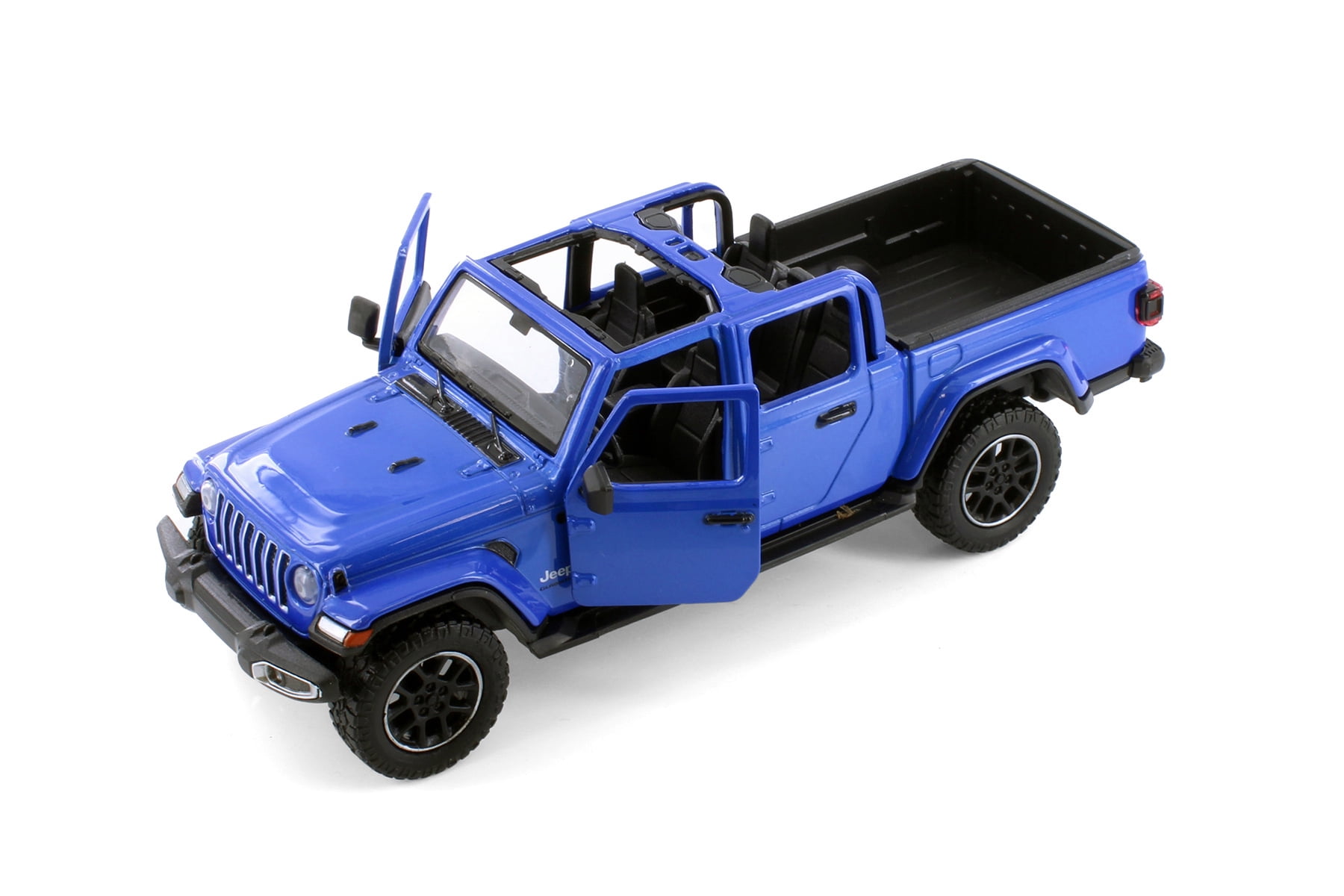 2021 Jeep Gladiator Overland Pickup Truck, Blue - Showcasts 71367D - 1/27 Scale Diecast Model Car