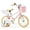 14" wheels—fit children 35-43" tall, variant on Kids Bike for Girls Boys Ages 3-12 Years, 12 14 16 Inch Kids Bike with Training Wheels, Streamers, Basket and Doll Seat, Children Bicycles with Dual Brake System, Multiple Colors