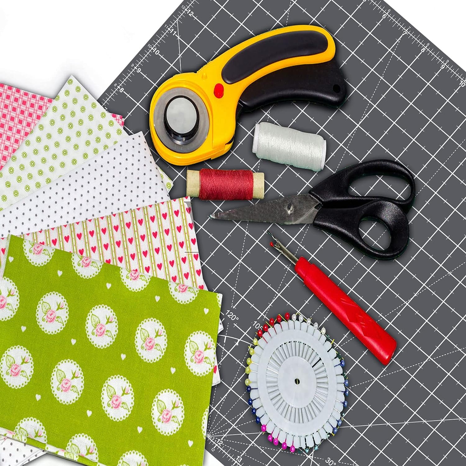 Moocorvic Cutting Mat for Crafts, Cutting Mat for Sewing Double
