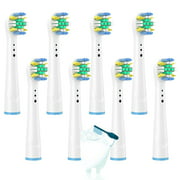 8-Pcs Replacement Toothbrush Heads Fits for Braun Oral-b Vitality Clean