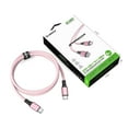 thumbnail image 4 of Esoulk 6ft USB-C to USB-C 100W 5A 20V Fast Charging/Data Sync Nylon Braided Cable for Google Pixel 8a - Pink, 4 of 9