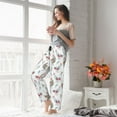 thumbnail image 3 of Haiem Funny Chicken Women's Pajama Pants Ultra Lightweight Pjs Bottoms Sleepwear Bottom Pants With Pocket Drawstring-Medium, 3 of 7