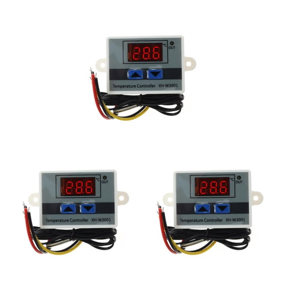 Injueey Control de refrigeración 12V accesorios para el hogar pantalla LED controlador de temperatura mano de obra incubadora de huevos Type1 NO1
