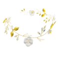 thumbnail image 3 of Accesorios de Pelo Boda Nupcial Diadema Imitación Perla Flores de Cabello de Tira Corona para Ornamento de Cabeza Mujeres Soledad Diadema nupcial con diamantes de imitación, 3 of 9