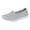 Grey, variant on NOKIO Women's Knit Sneaker Lightweight S𝗅ip On L𝗈afers Shoes Breathable Wide Width Sport Shoes Casual Jogging Athlet𝗂c Shoes Gym Fitness Running Shoes for Summer and Autumn