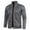 Dark Gray, variant on HuaLeiMao Mens Sport Coat Trendy Casual Solid Color Thin Plush Knit Sweater Slim Fit Breathable Stand Collar Long Sleeve Outerwear