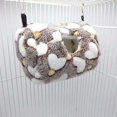 thumbnail image 4 of Squirrel Bed Warm Creative Flannelette Hamster Bed Pet Cave for Small Animals, 4 of 6