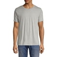 thumbnail image 2 of Calvin Klein 3 Pack Crew Neck T-Shirts, Cotton Classic Fit, Gray White Black , S, 2 of 4