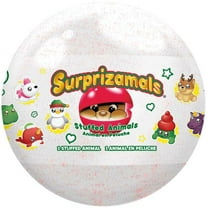 Surprizamals Holiday Christmas-Themed Plush, One Stuffed Animal (Styles May Vary)