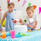 thumbnail image 2 of 12 Pcs/2 Packs Pattern Paper Cake Toppers Cake Decoration Cake Inserts Cake Picks for Birthday Party Random Style, 2 of 4