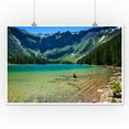 thumbnail image 2 of Glacier National Park, Montana, Avalanche Lake (12x18 Wall Art Poster, Room Decor), 2 of 3