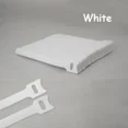 thumbnail image 1 of 10/30/50Pcs T-shaped Cable Ties Adhesive Wire Reusable Cable Storage Box Attaches Wire Fixing Strap Fastener Straps DIY white 50pcs, 1 of 6