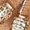 Brown, variant on Beige Women'S Flat Mules Closed Toe Non-Slip Slip-On Ethnic Style Trendy Casual Versatile Comfortable Lightweight Breathable Daily Wear Footwear Size 36