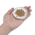 thumbnail image 3 of Unique Bargains Boules de Roulement en Laiton Massif de Précision 5mm pour Roulements Valves Décoration Lot de 80, 3 of 5