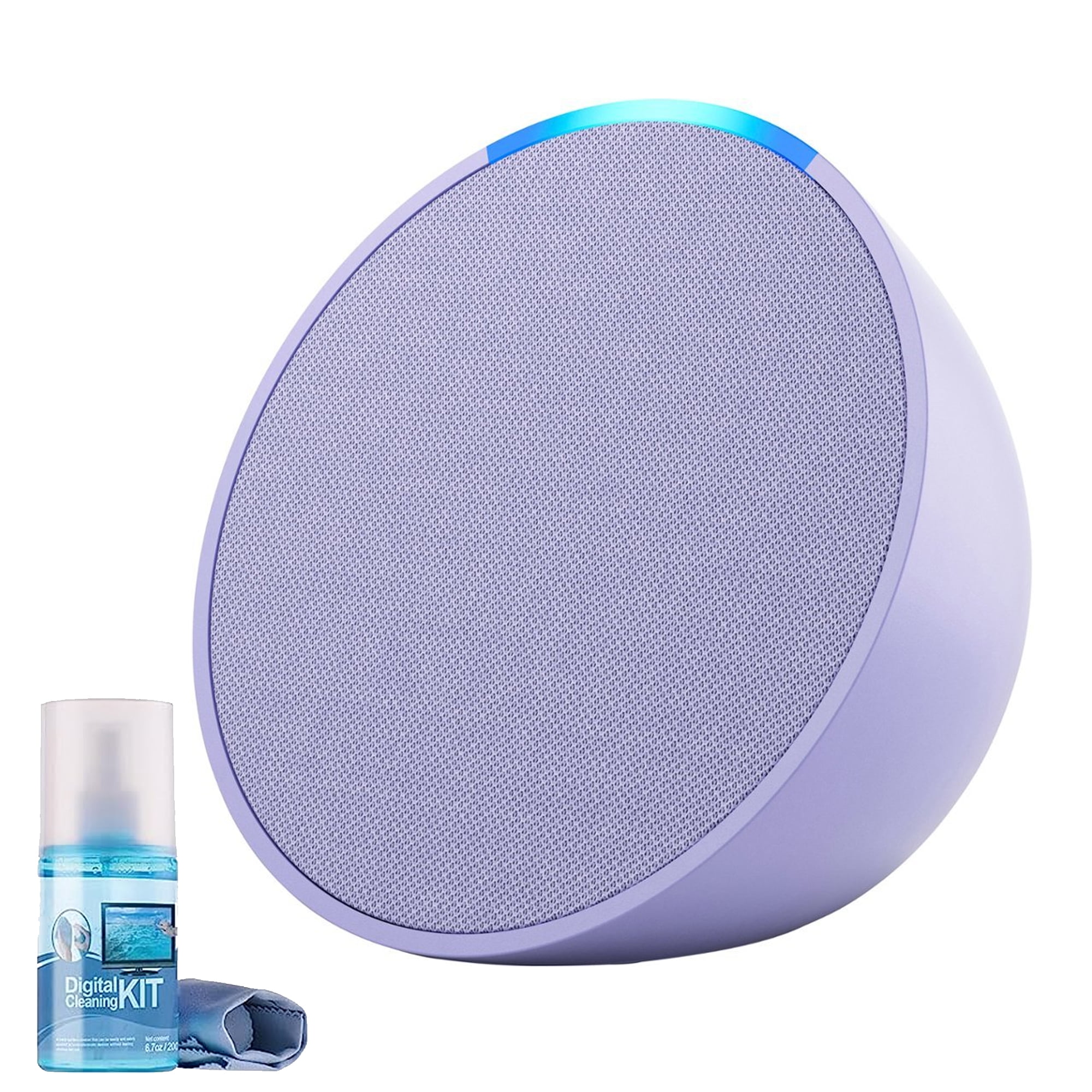 Echo Spot ブルー　Echo pop パープル　セット アマゾン「Echo Pop」レビュー ：価格のわりに音質がよく、デザイン性